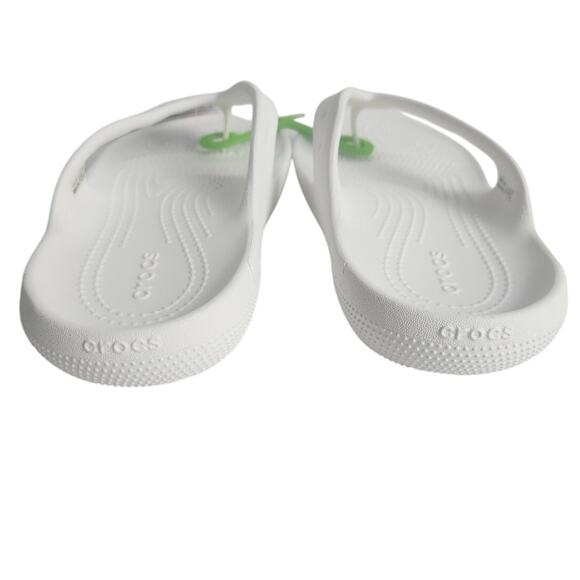 Crocs Classic Flip Flops White Men size 5 / Women 7 NWT - Picture 5 of 7